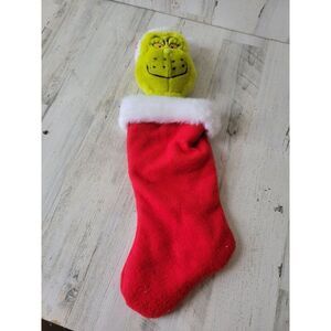 Hallmark Grinch stocking Xmas Dr Seuss